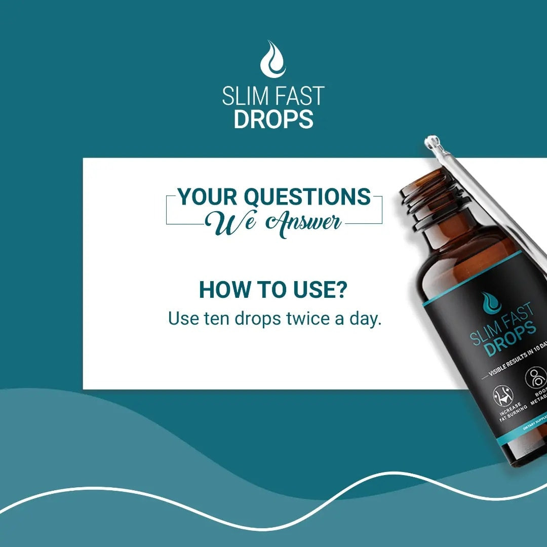 Slim Fast Drops – Liquid Weight Loss Support Supplement