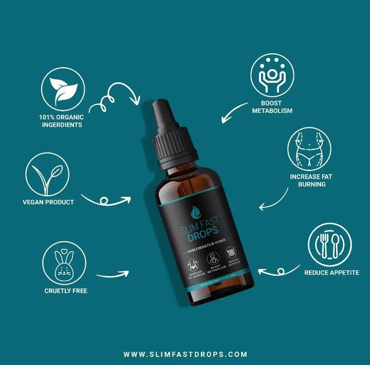 Slim Fast Drops – Liquid Weight Loss Support Supplement